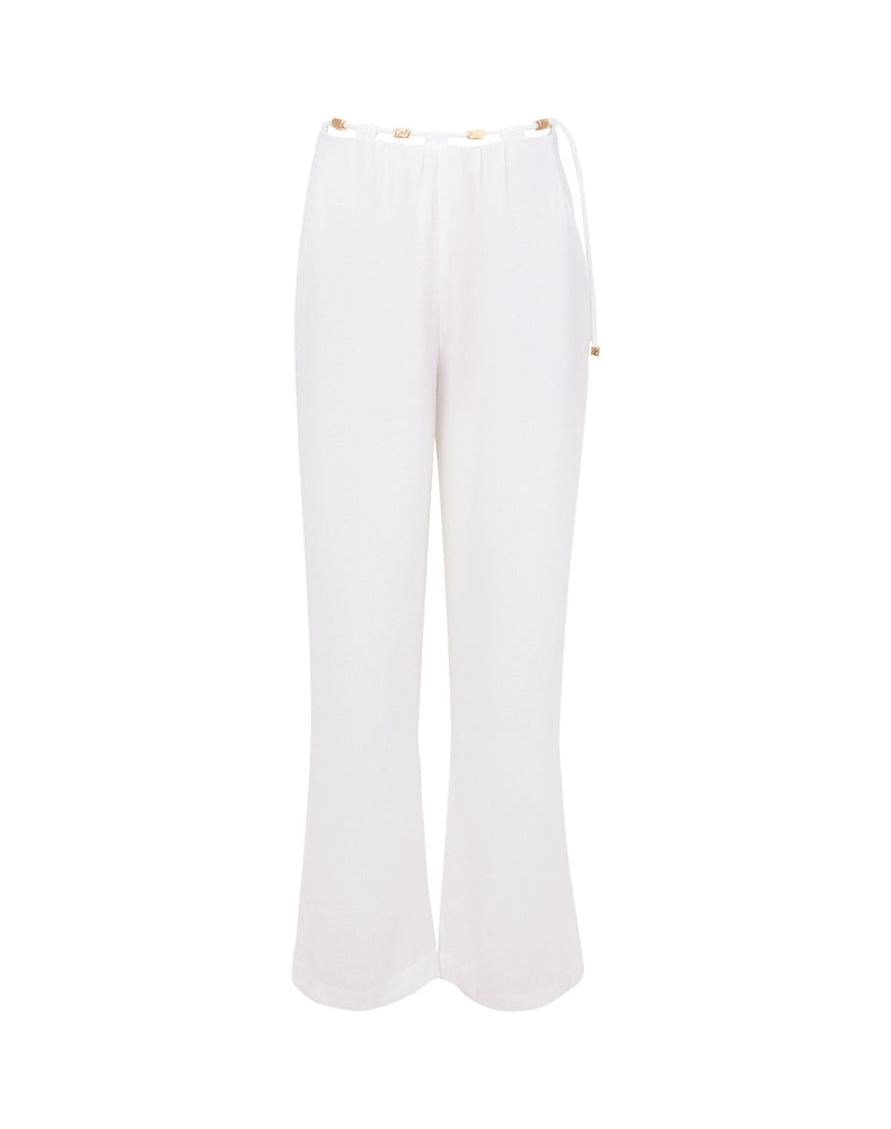 Miko Detail Pants - Off White