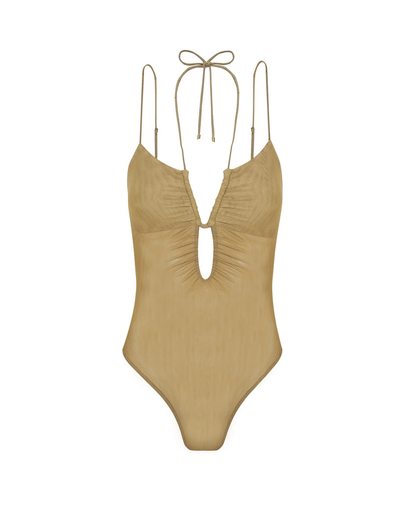 Tavik Short-Sleeve One-Piece Swim Suit