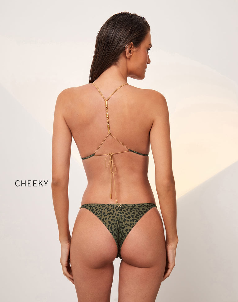 Ruth Detail Bottom - Rosewood Cheeky / XS