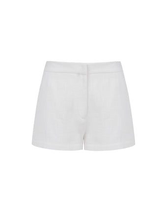 Giu Tailored Shorts - Off White