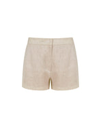 Giu Tailored Shorts - Natural XS