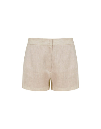 Giu Tailored Shorts - Natural