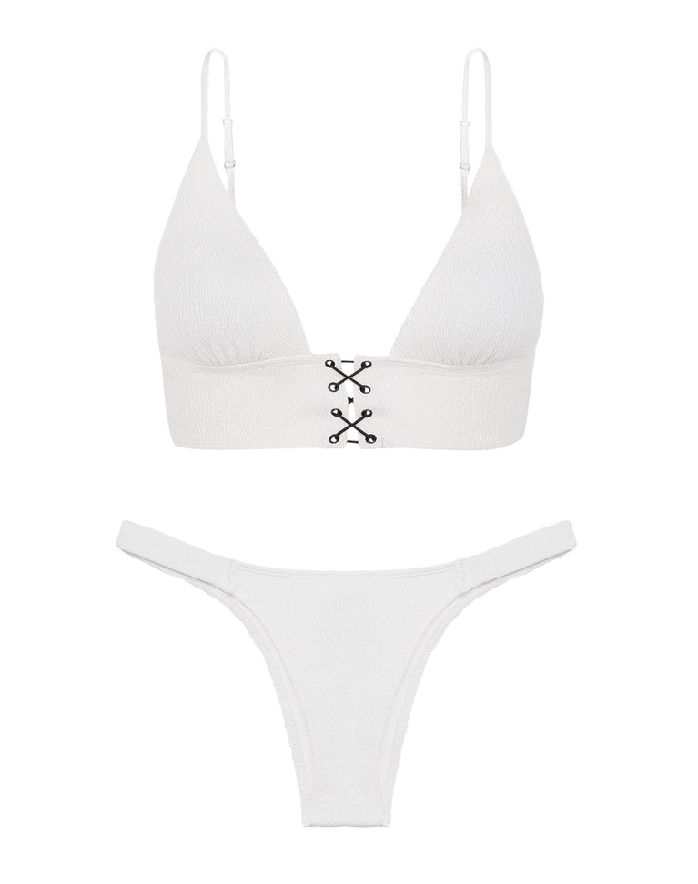 Firenze Fany Bottom - White Brazilian / XS