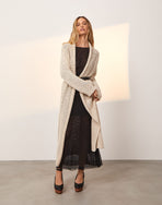 Knit Midi Cardigan - Off White XS