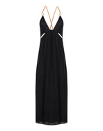 Angie Long Dress - Black XS