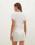 Sasha Short Cover Up - Off White