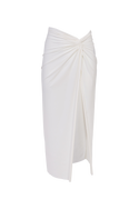 Karen Midi Skirt- Off White