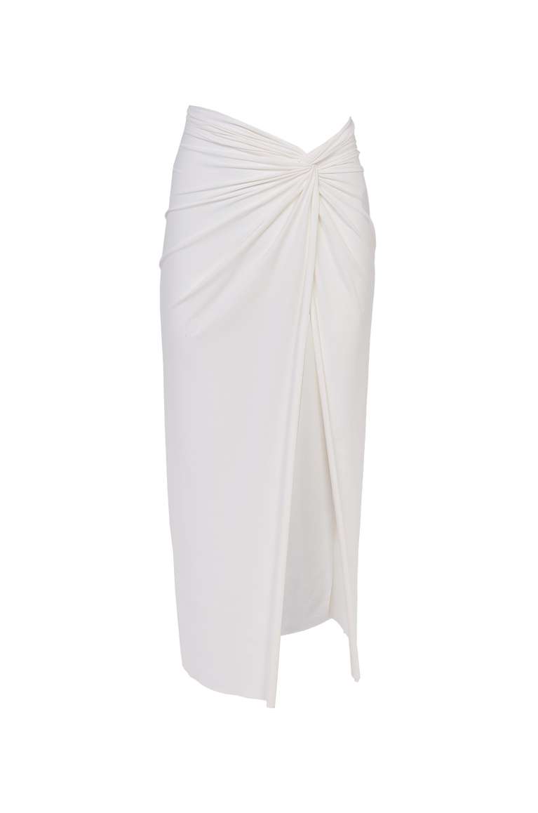 Karen Midi Skirt- Off White