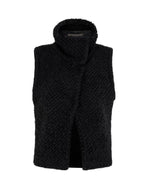 Knit Ita Vest Jacket - Black XS