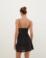 Noor Short Dress - Black