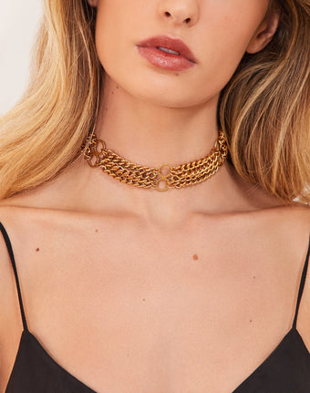 Baska Necklace - Gold