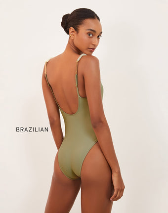 Brooke Li One Piece - Olivine