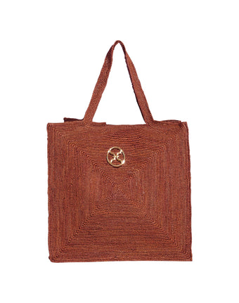 Pyramid Bag - Brown