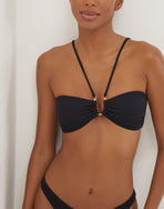 Firenze Callie Bandeau Top - Black