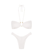 Firenze Callie Bandeau Top - White