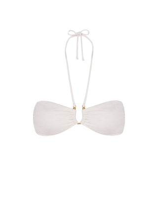 Firenze Callie Bandeau Top - White