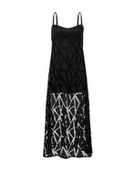 Eleni Long Dress - Black