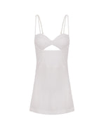 Tats Short Dress - Off White