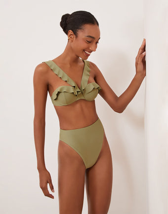 Gigi Hot Pant Bottom - Olivine