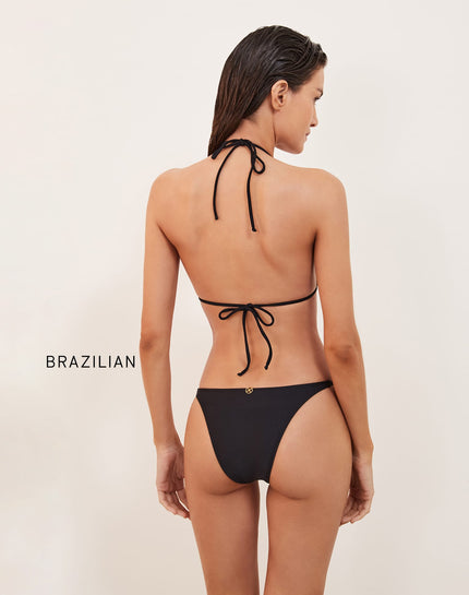  FOCUSSEXY Women's Hot Summer Brazilian Beachwear Bikini Bottom  Thong Swimwear Black XS : Clothing, Shoes & Jewelry