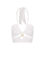 Marge Detail Top - Off White