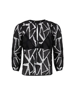 Julieta Long Sleeve Blouse - Black