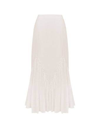 Kerry Long Skirt - Off White