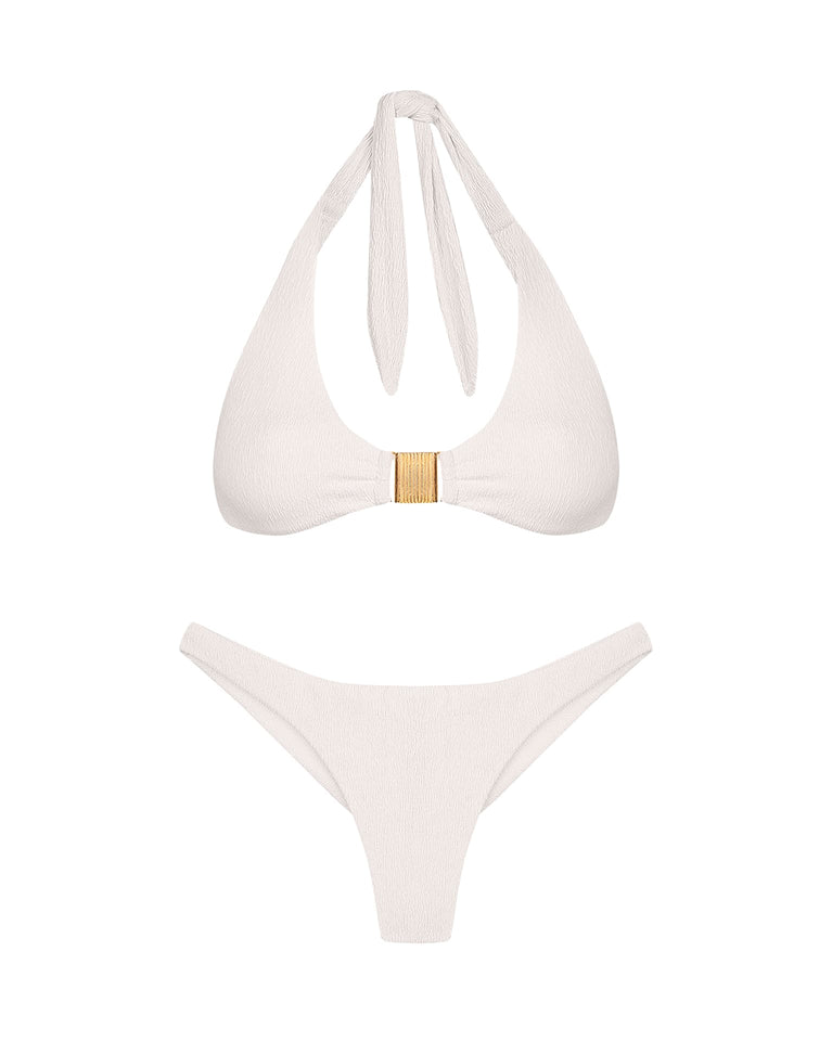 Firenze Basic Bottom - White Cheeky / XS