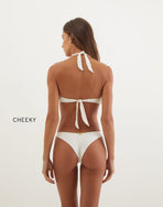 Firenze Basic Bottom - White Cheeky / XS