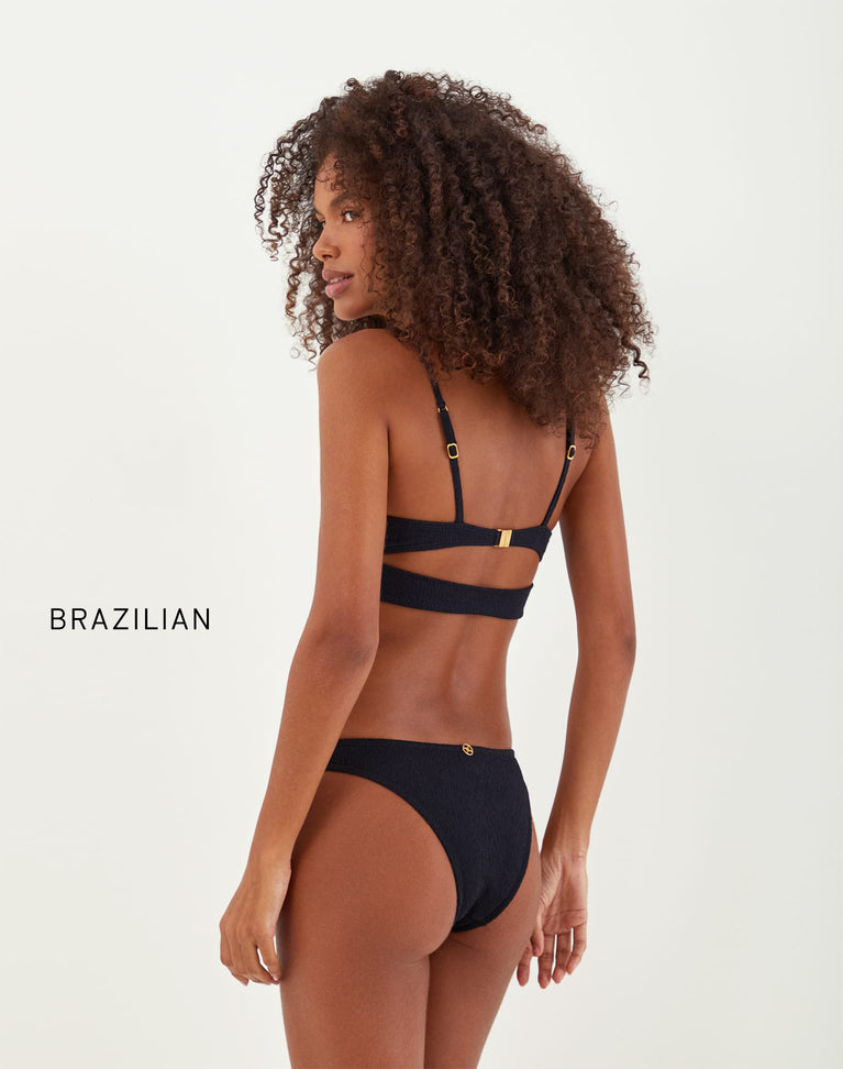 Firenze Basic Bottom - Black Brazilian / XS