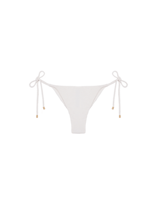 Firenze Tie Side Bottom - White Cheeky / XS