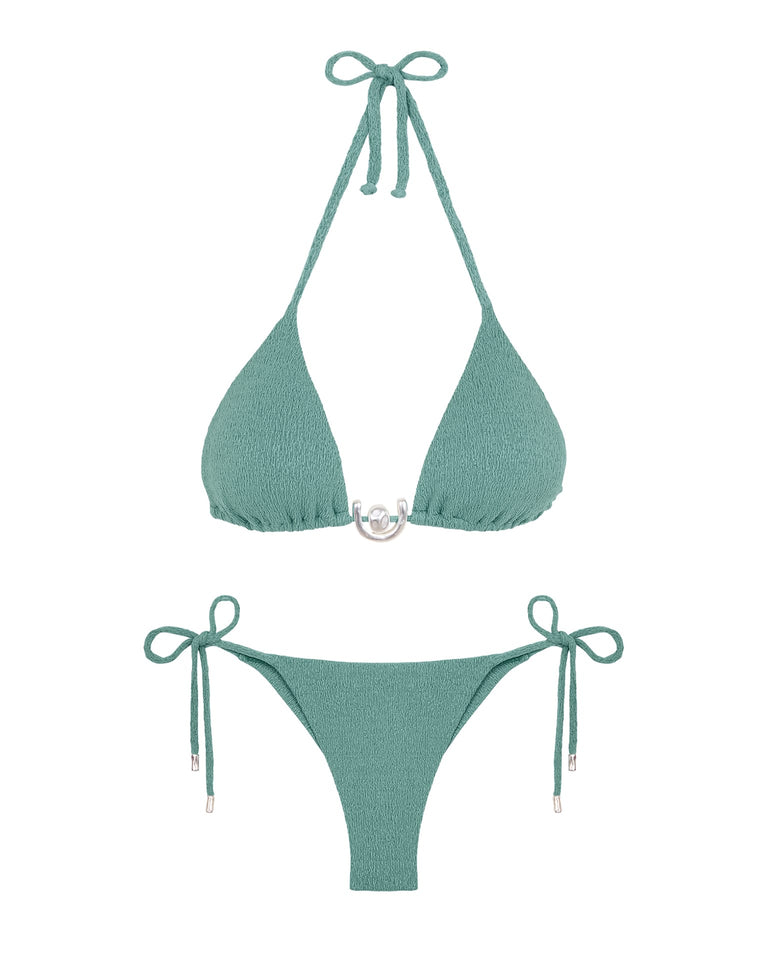 Firenze Tie Side Bottom - Seaglass Full / XS