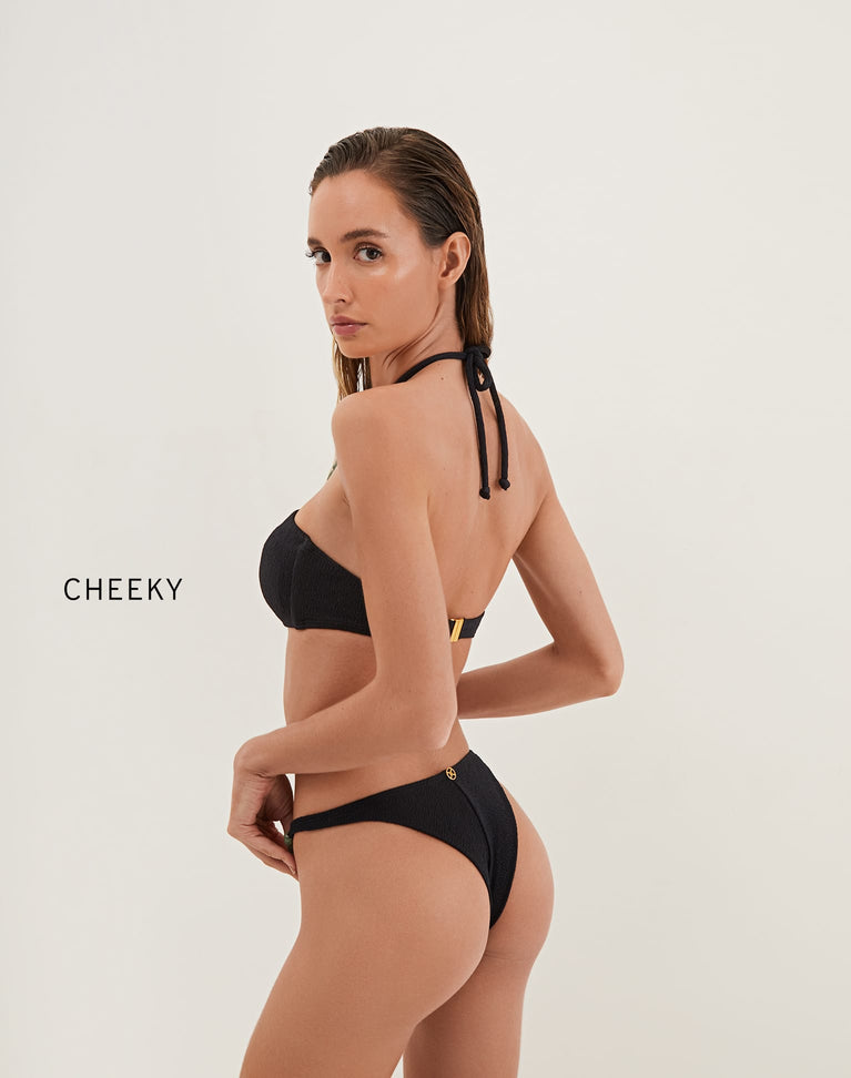 Firenze Kiana Bottom - Black Cheeky / XS