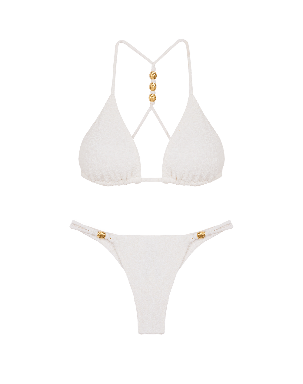 Firenze Kori Detail Bottom - White Brazilian / XS