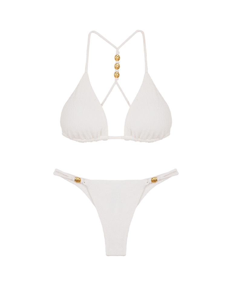 Firenze Kori Detail Bottom - White Brazilian / XS