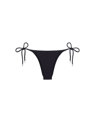 Firenze Tie Side Bottom - Black Cheeky / XS