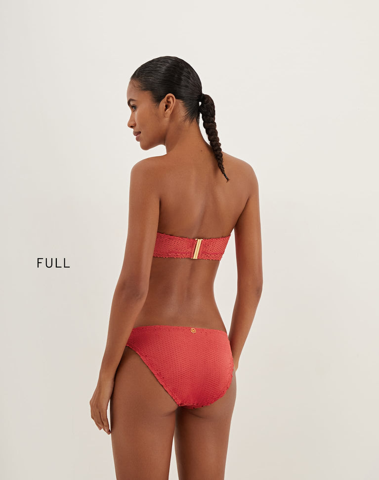 Scales Cora Bandeau Top - Ruby S