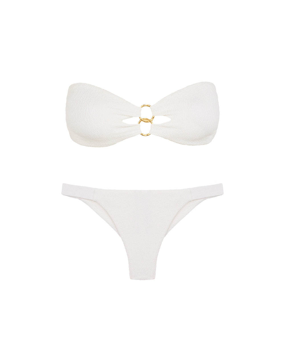 Firenze Jolie Bandeau Top - White S