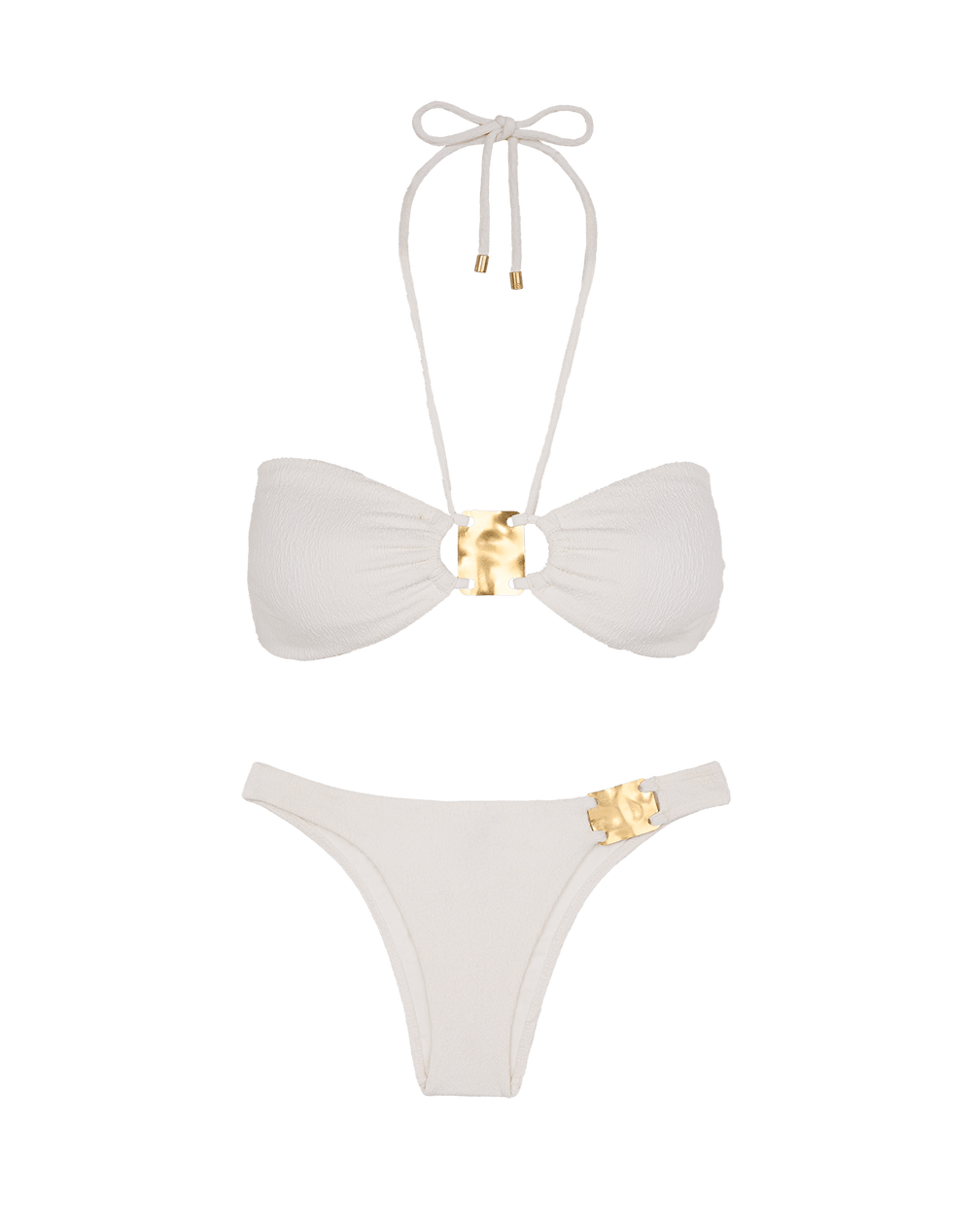 Firenze Cleo Bandeau Top - White S