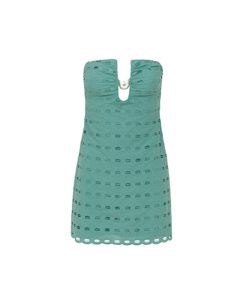 Dora Short Dress - Seaglass XS