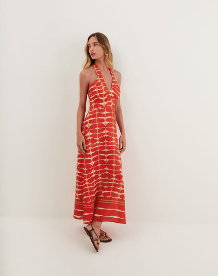 Ziva Long Dress - Agni - Ziva Long Dress - Agni XS