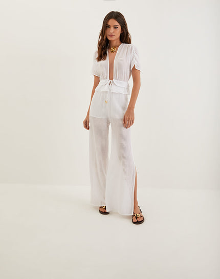 Allie  Blouse - Off White - Allie  Blouse - Off White XS