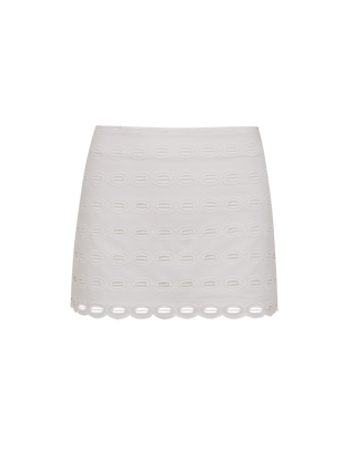 Raya Short Skirt - Off White XS