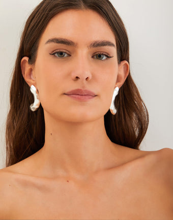 Diana Earrings - Silver