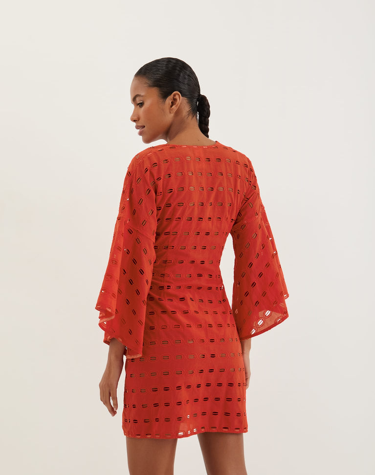 Eyeley Perola Caftan - Ruby XS