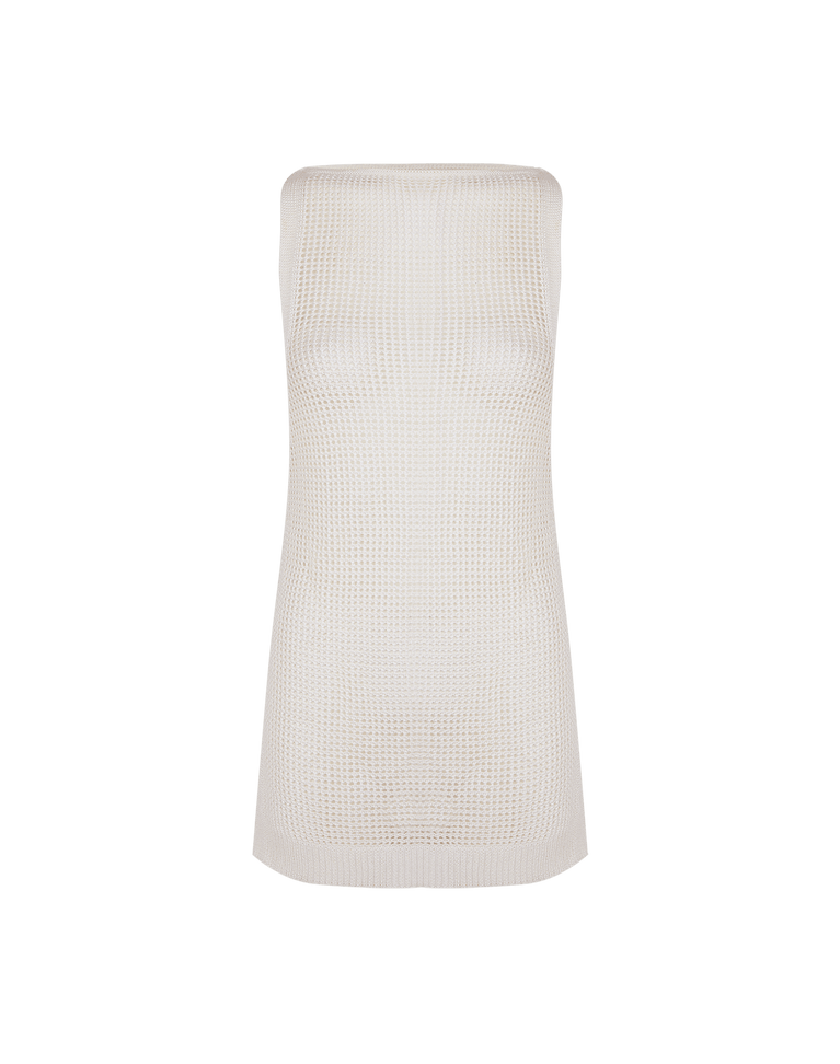 Knit Erika Short Cover Up - Off White XS