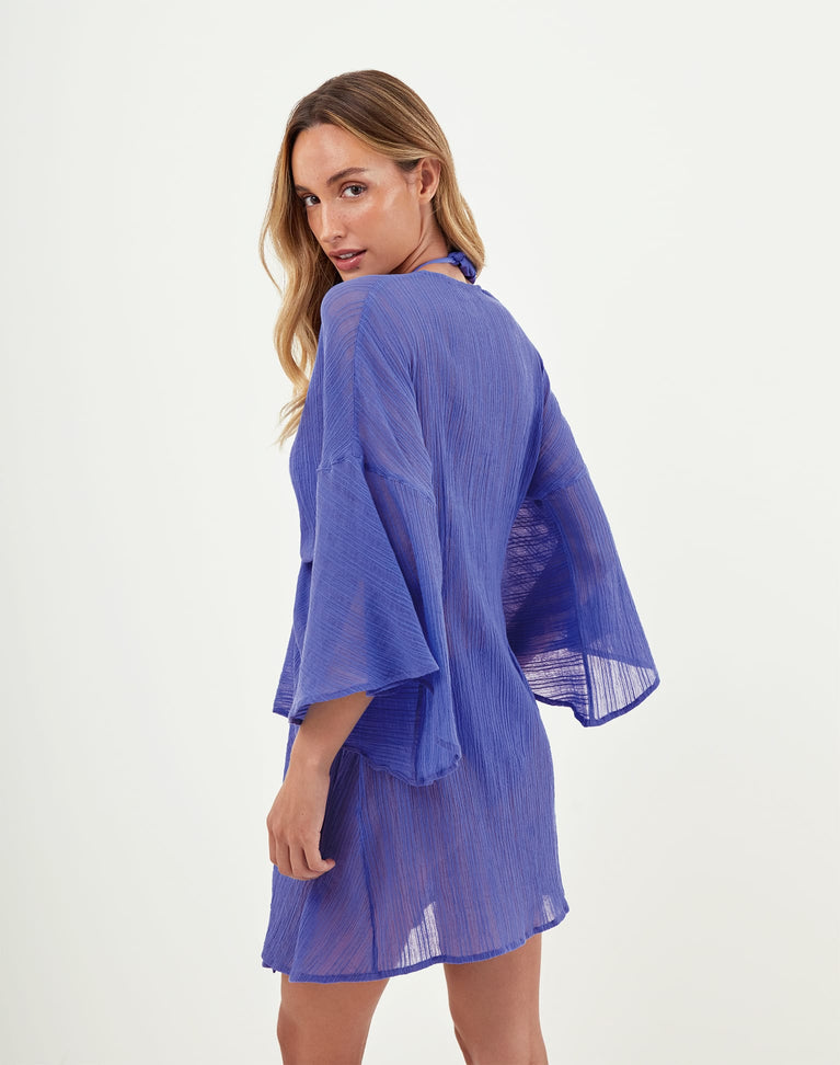 Perola Knot Short Cover Up - Ethereal XS