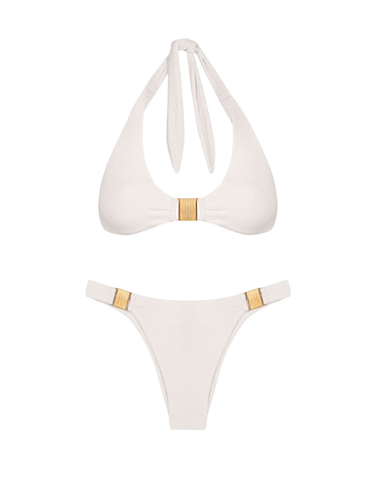 Firenze Becky Bottom - White Cheeky / XS