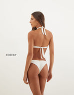 Firenze Becky Bottom - White Cheeky / XS