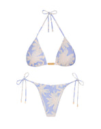 Tie Side Bottom - Maliblue Cheeky / XS